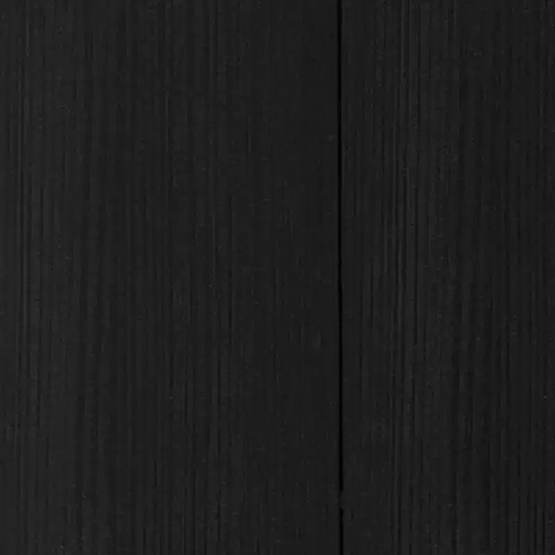 Pensile a cinque ripiani Black Wood da 59 pollici