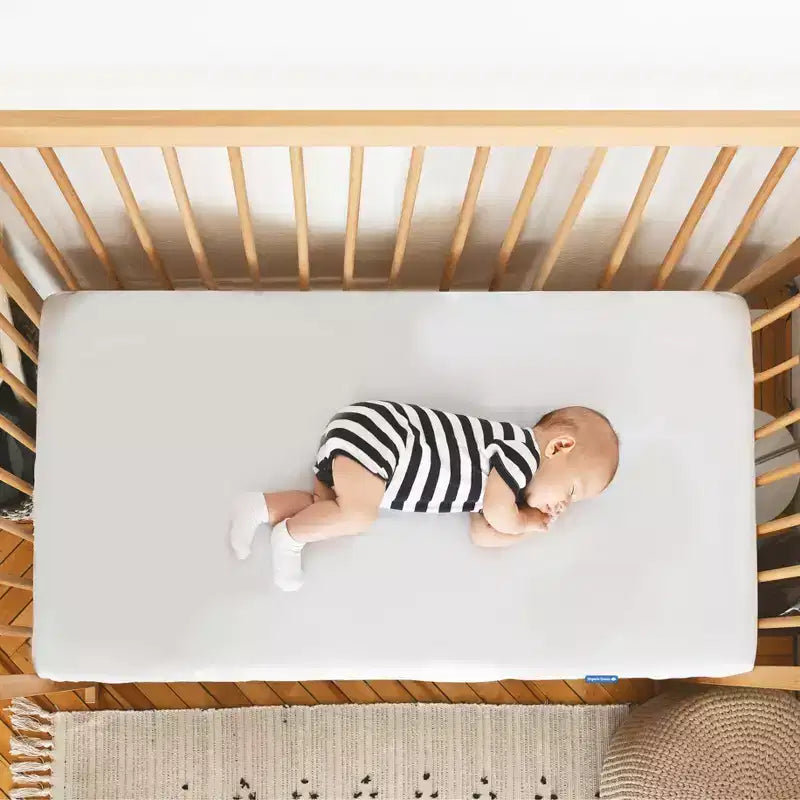 Materasso per culla e lettino 2 in 1 leggero in cotone biologico certificato