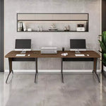 Scrivania a L Deluxe con opzione Scrivania Team in linea