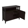 Sideboard Buffet Storage Console Side Tables 2 Doors & 1 Open Storage Shelf Sideboard Buffet for Living Room Dining Room