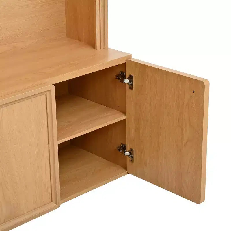 Appendiabiti da ingresso All-in-1 con scarpiera e panchina, organizer con ganci e ripiani regolabili - ModernLuxe