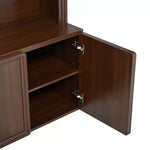 Appendiabiti da ingresso All-in-1 con scarpiera e panchina, organizer con ganci e ripiani regolabili - ModernLuxe