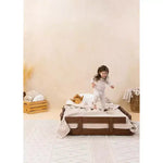 Struttura letto in legno - Noce