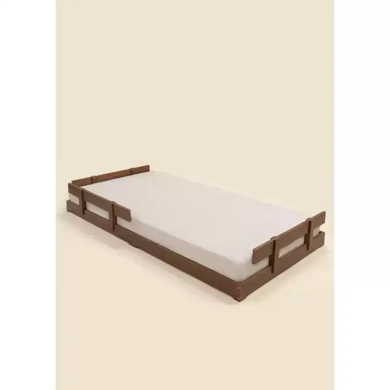 Struttura letto in legno - Noce
