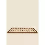 Struttura letto in legno - Noce