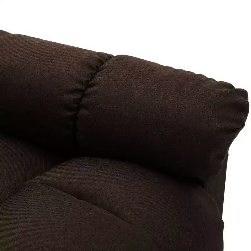 vidaXL Poltrona massaggiante elettrica Grigio scuro