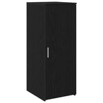 vidaXL Banco reception Rovere nero 180x50x103,5 cm Legno multistrato