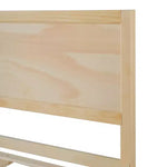 Struttura letto a piattaforma matrimoniale/king size con testiera a pannelli classica - ModernLuxe