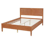 Struttura letto a piattaforma matrimoniale/king size con testiera a pannelli classica - ModernLuxe