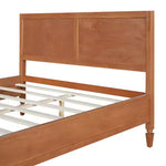 Struttura letto a piattaforma matrimoniale/king size con testiera a pannelli classica - ModernLuxe