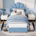 Twin Size Upholstered Bed Frame