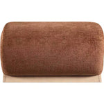 Meridian Furniture Pouf rivestito in tessuto Akira