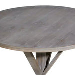 Tavolino d'accento rustico in legno 31 x 29