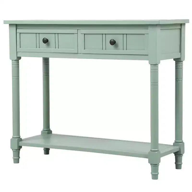 Consolle Classica con Cassetti Contenitori e Ripiano Inferiore-ModernLuxe
