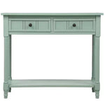 Consolle Classica con Cassetti Contenitori e Ripiano Inferiore-ModernLuxe