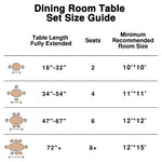 Dovelina 46 Tavolo da pranzo rotondo nero Tavolo da cucina in legno artificiale Base del tavolo di design Tavolo da pranzo personalizzato per 4 persone