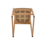 Sgabello da bar Teak 30 naturale da interno/esterno - Beige